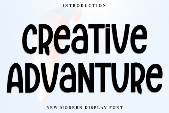 Creative Advanture Font for Web Design