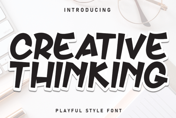 Creative Thinking Font for Bold Web Headers