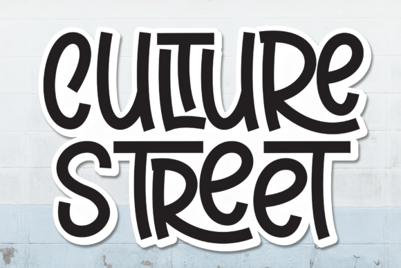 Culture Street Font for Handmade Branding
