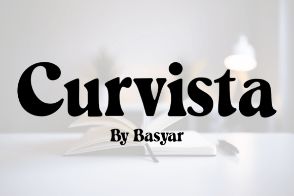 Curvista: A Retro Display Font for Modern Campaigns