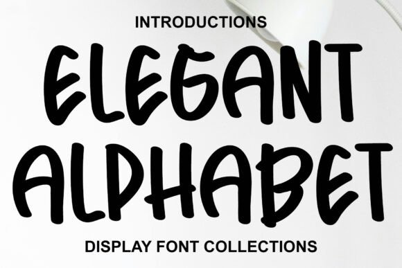 Elegant Alphabet: A Playful Display Font for Editorial Joy