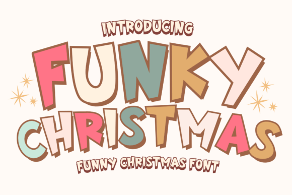 Funky Christmas Font for Bold Holiday Campaigns