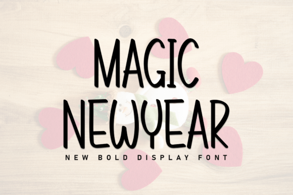 Magic Newyear: A Handwritten Font for Modern Brands
