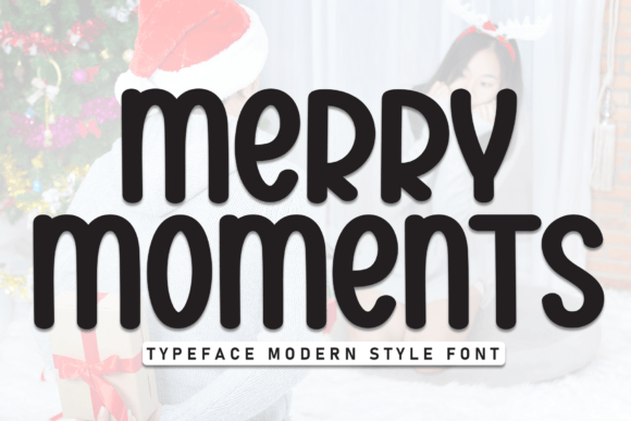 Merry Moments: A Warm Display Font for Web Design