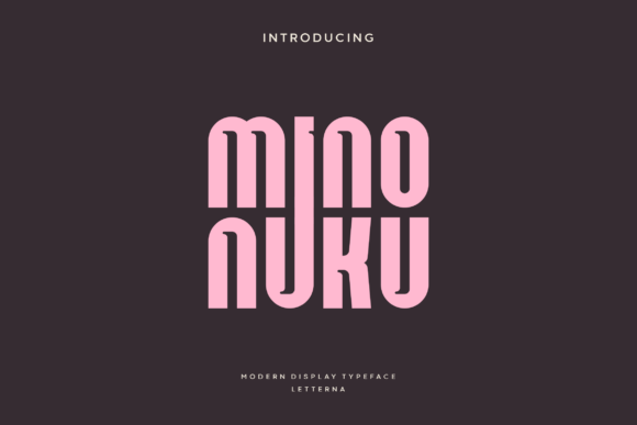 Minonuku Font for Bold Handmade Branding