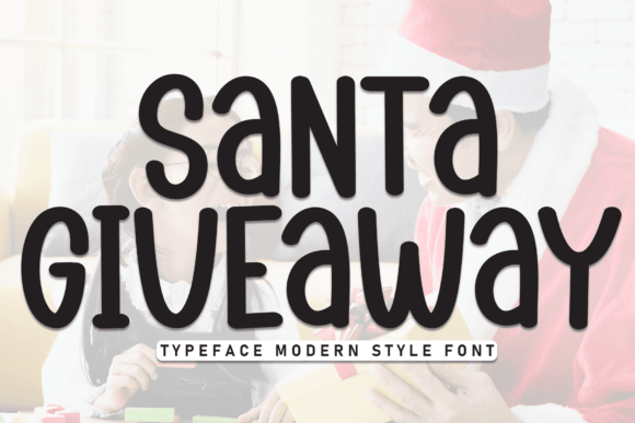 Santa Giveaway: The Handwritten Display Font for Holiday Marketing