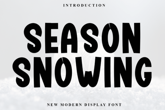 Season Snowing: The Ultimate Holiday Display Font