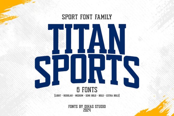 Titan Sports: The Bold Display Font for Editorial Impact