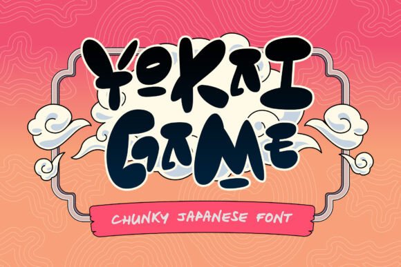 Yokai Game Font for Bold Web Typography